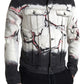 Dolce & Gabbana Multicolor Cotton Collared Denim Jacket