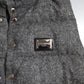 Dolce & Gabbana Gray Wool Padded Vest Jacket