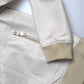 Dolce & Gabbana Cream Leather Bomber Blouson Full Zip Jacket