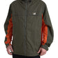 Dolce & Gabbana Green Orange Hooded Cotton Full Zip Jacket