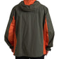 Dolce & Gabbana Green Orange Hooded Cotton Full Zip Jacket