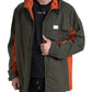 Dolce & Gabbana Green Orange Hooded Cotton Full Zip Jacket