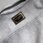 Dolce & Gabbana Gray Washed Cotton Stretch Denim Men Jacket