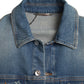 Dolce & Gabbana Elegant Blue Denim Stretch Jacket