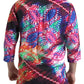 Dolce & Gabbana Multicolor Luminarie Print Linen Shirt