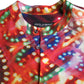 Dolce & Gabbana Multicolor Luminarie Print Linen Shirt