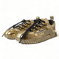 Dolce & Gabbana Metallic Gold NS1 Low Top Sneakers Shoes