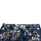 Dolce & Gabbana Blue Floral Print Silk Men Bermuda Shorts