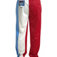 Dolce & Gabbana Red White Blue Multicolor Sweatpants