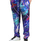 Dolce & Gabbana Multicolor Printed Silk Men Trouser Pants