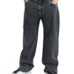 Dolce & Gabbana Dark Gray Cotton Straight Fit Men Denim Jeans