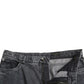 Dolce & Gabbana Dark Gray Cotton Straight Fit Men Denim Jeans