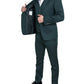 Dolce & Gabbana Green 3 Piece Single Breasted MARTINI Suit