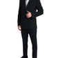 Dolce & Gabbana Black 2 Piece Double Breasted SICILIA Suit