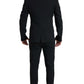 Dolce & Gabbana Black 2 Piece Double Breasted SICILIA Suit