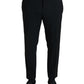 Dolce & Gabbana Black 2 Piece Double Breasted SICILIA Suit