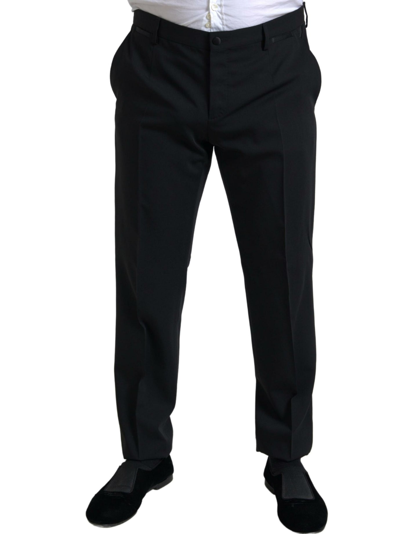 Dolce & Gabbana Black 2 Piece Single Breasted MARTINI Suit