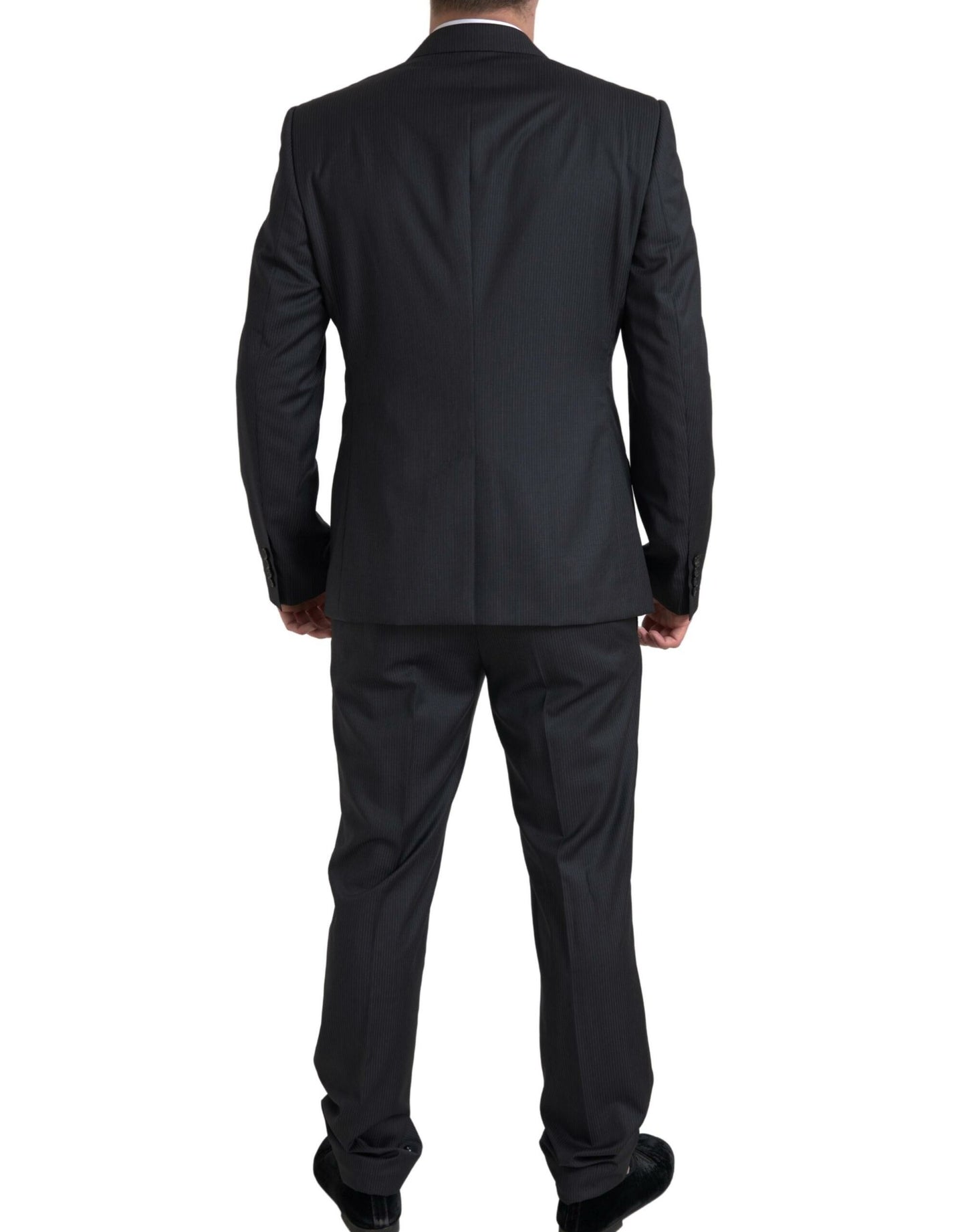 Dolce & Gabbana Black 2 Piece Single Breasted MARTINI Suit