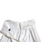 Dolce & Gabbana White Pleated A-line High Waist Skirt