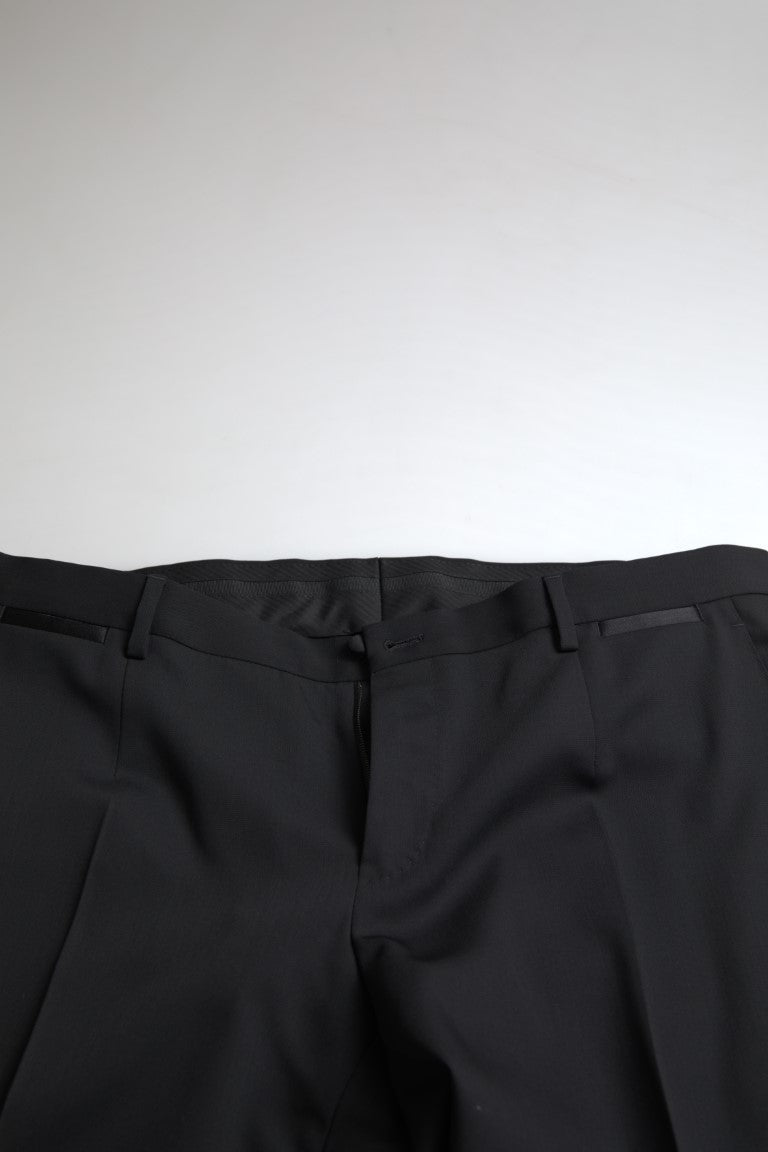 Dolce & Gabbana Black 2 Piece Single Breasted MARTINI Suit