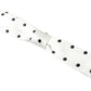 Dolce & Gabbana White Silk Polka Dot Adjustable Neck Men Bow Tie