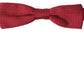 Dolce & Gabbana Red Silk Polka Dot Adjustable Neck Men Bow Tie