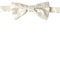 Dolce & Gabbana Ivory Fantasy Pattern Adjustable Neck Papillon Bow Tie