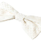 Dolce & Gabbana Ivory Fantasy Pattern Adjustable Neck Papillon Bow Tie