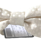 Dolce & Gabbana Ivory Fantasy Pattern Adjustable Neck Papillon Bow Tie