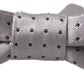 Dolce & Gabbana Gray Dotted Silk Adjustable Men Neck Papillon Bow Tie