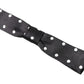 Dolce & Gabbana Black Polka Dot Silk Adjustable Men Neck Papillon Bow Tie