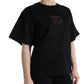 Dolce & Gabbana Black DG Crystal Logo T-shirt