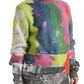 Dolce & Gabbana Multicolor Mohair Turtleneck Pullover Sweater