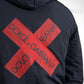 Dolce & Gabbana Blue Logo Zip Hooded Sweatshirt