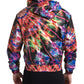 Dolce & Gabbana Multicolor Hooded Sweatshirt Sweater