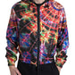 Dolce & Gabbana Multicolor Hooded Sweatshirt Sweater