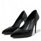 Dolce & Gabbana Black Patent Leather Pumps Heels Shoes