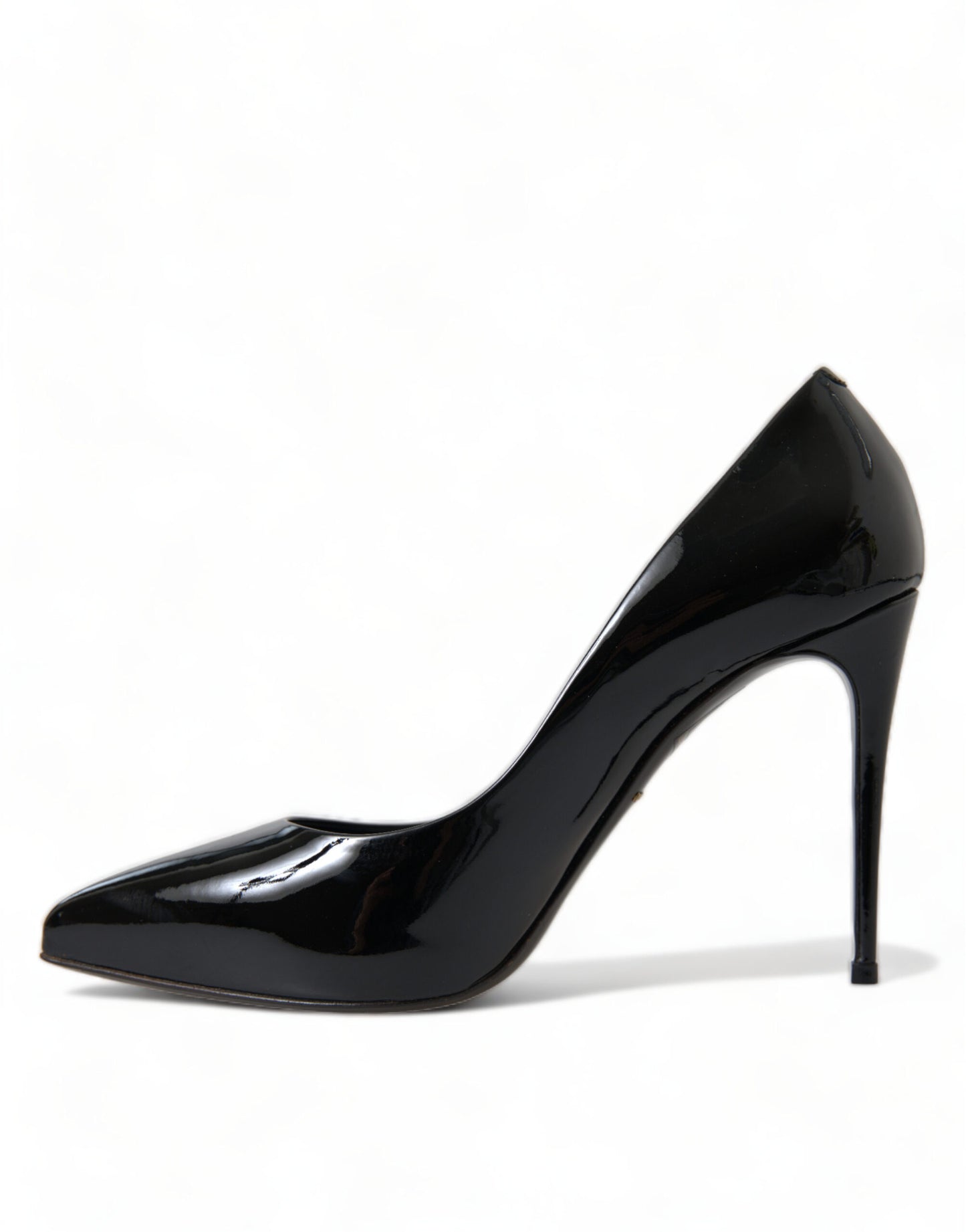 Dolce & Gabbana Black Patent Leather Pumps Heels Shoes