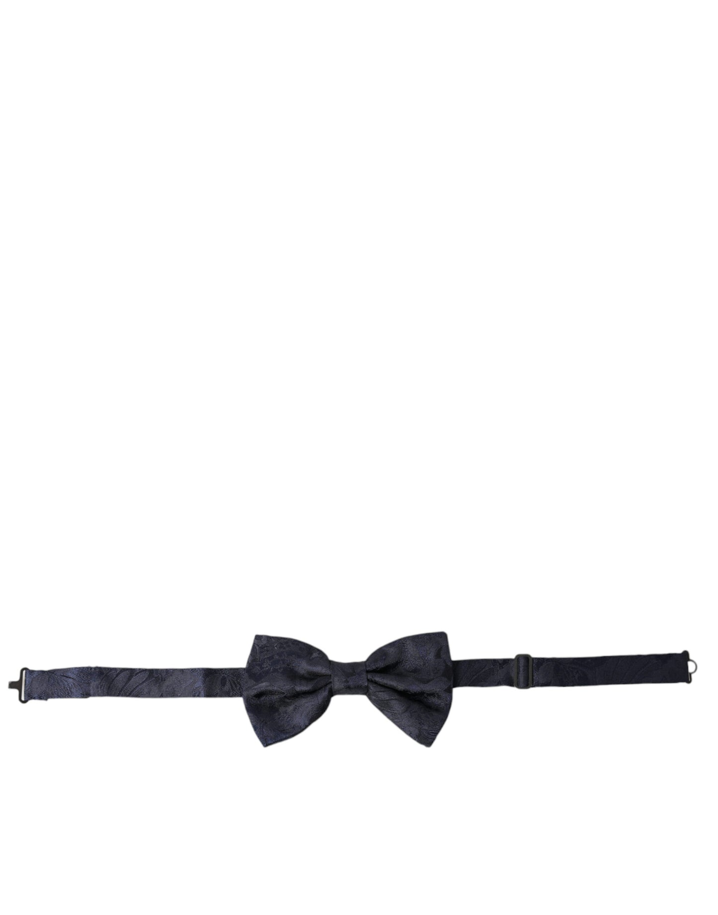 Dolce & Gabbana Blue Silk Adjustable Neck Men Papillon Bow Tie