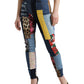 Dolce & Gabbana Multicolor Patchwork GRACE Skinny Denim Jeans