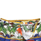 Dolce & Gabbana White Majolica Print Tapered Mid Waist Pants