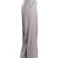 Cavalli Gray high waist pants