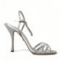 Dolce & Gabbana Elegant Crystal Embellished Heels Sandals