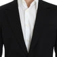 Dolce & Gabbana Black wool slim fit blazer