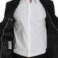 Dolce & Gabbana Black wool slim fit blazer