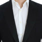 Dolce & Gabbana Black wool silk SICILIA blazer