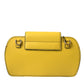 Dolce & Gabbana Exquisite Yellow Leather Eyewear Case