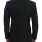 Dolce & Gabbana Black Wool MARTINI Slim Blazer