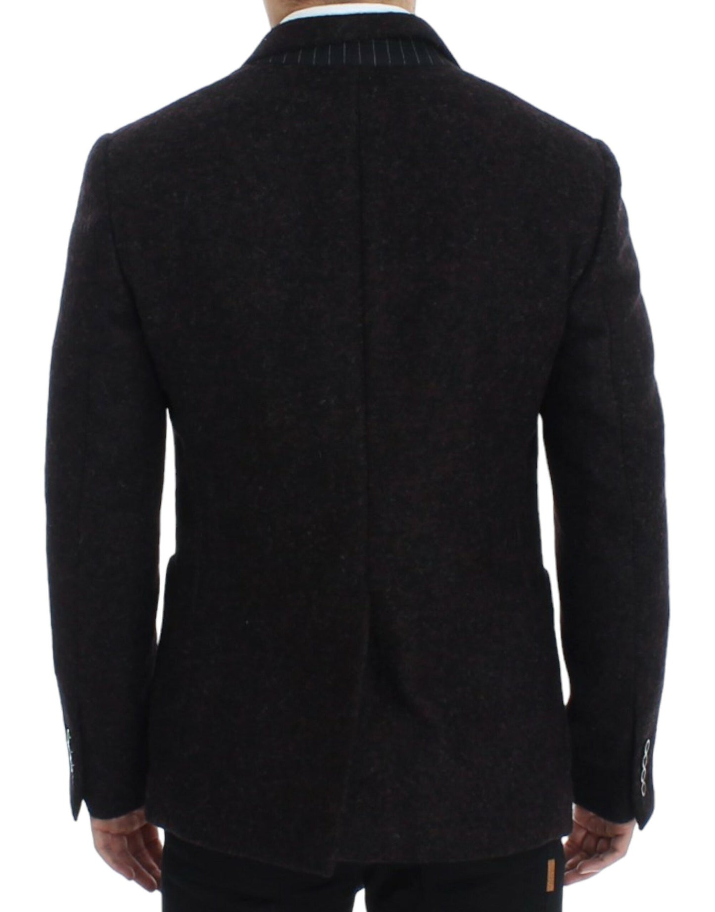 Dolce & Gabbana Bordeaux alpaga two button blazer