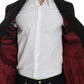 Dolce & Gabbana Bordeaux alpaga two button blazer